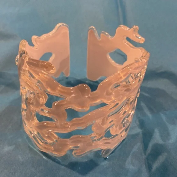 Plastic coral branched bracelet. New! - Picture 3 of 6